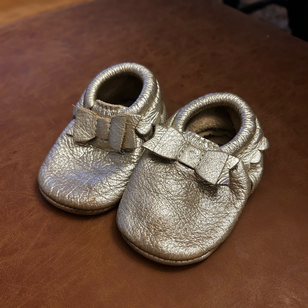 Freshly picked bow moccasins
